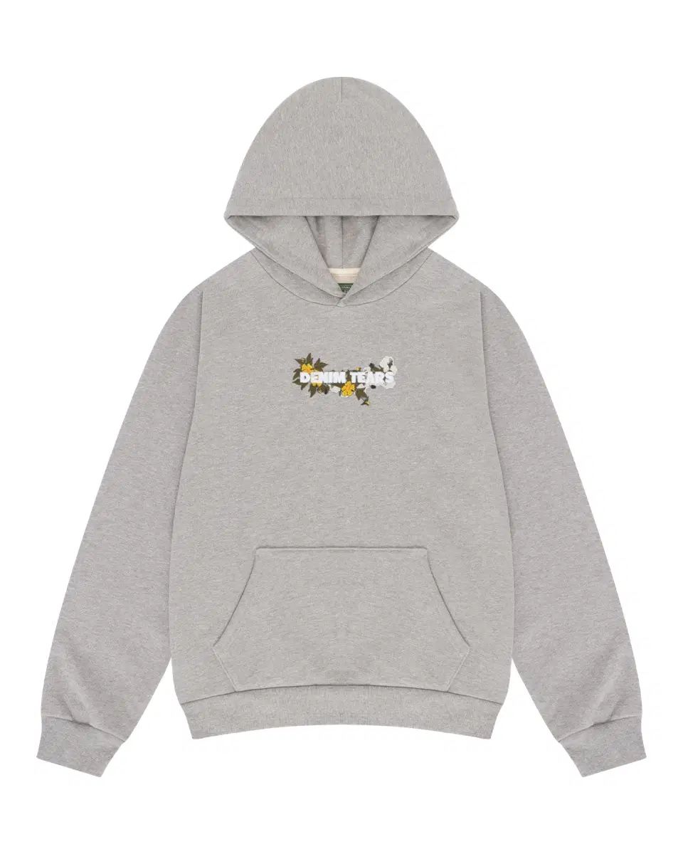 新品 デニム ティアーズ (Denim Tears) メンズ フローラル ロゴ フーディー グレー XS / S / M / L / XL / XXL