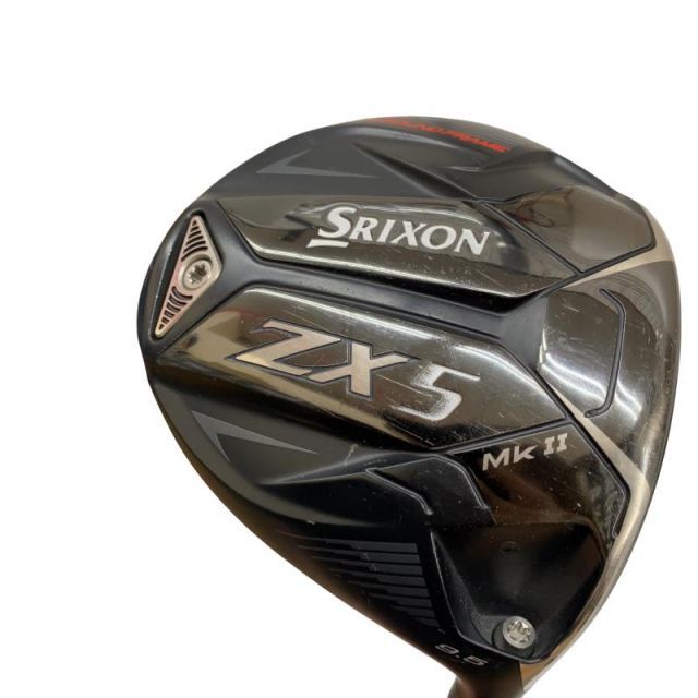 【中古】 ダンロップ SRIXON ZX5 Mk II 9.5° ドライバー DR 純正特注シャフト (フレックスS) メンズ 男性用 右利き 右用 Cランク ゴルフクラブ 18,565円