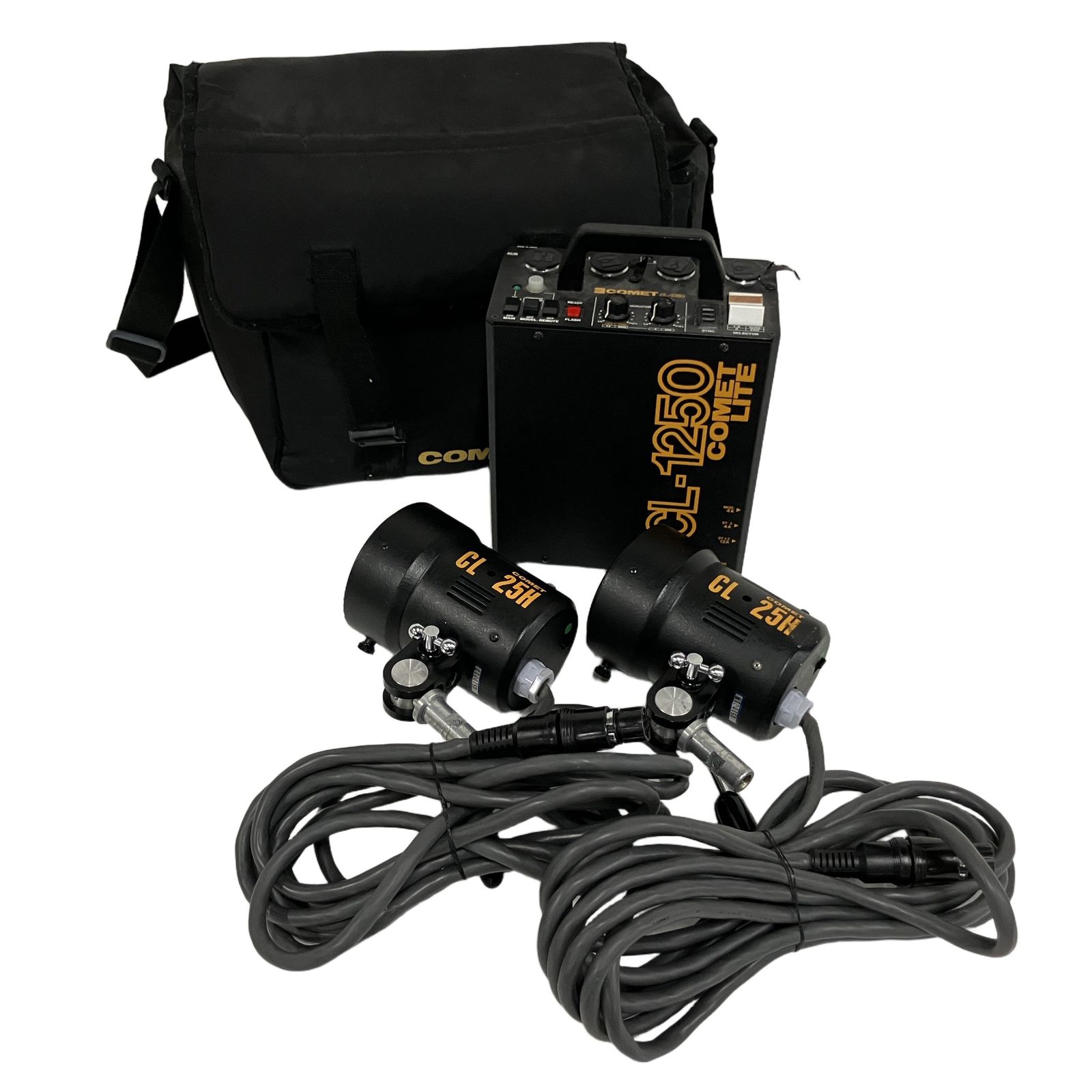 COMET コメット CL-1250 モデリング ストロボ コメット ストロボセット ジェネレーター カメラ周辺機器 撮影機材 中古 B11666628