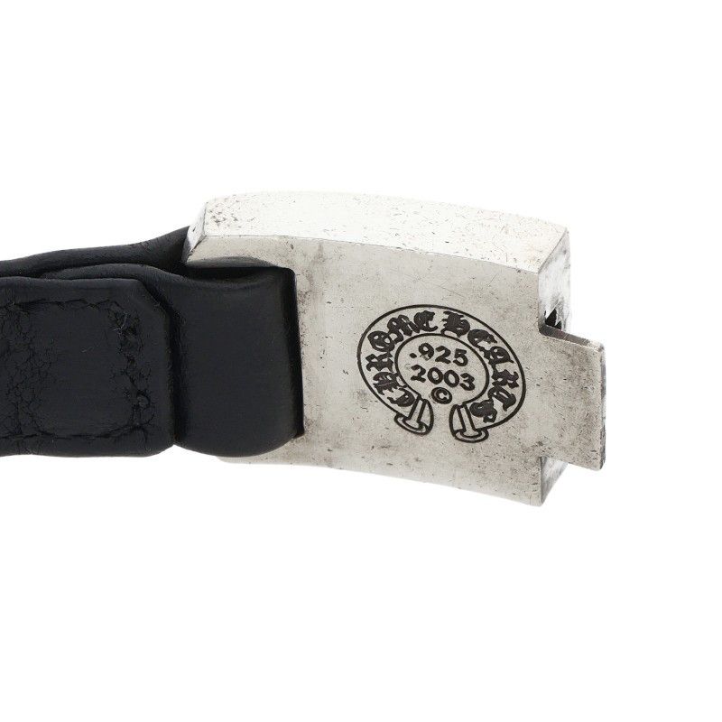 クロムハーツ HARNESS CLASP/ハーネスクラスプ レザーブレスレット