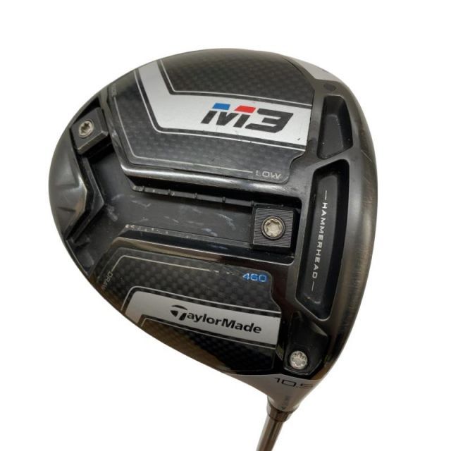 【中古】 テーラーメイド M3 460 10.5° ドライバー DR 純正特注シャフト (フレックスS) メンズ 男性用 右利き 右用 Cランク ゴルフクラブ