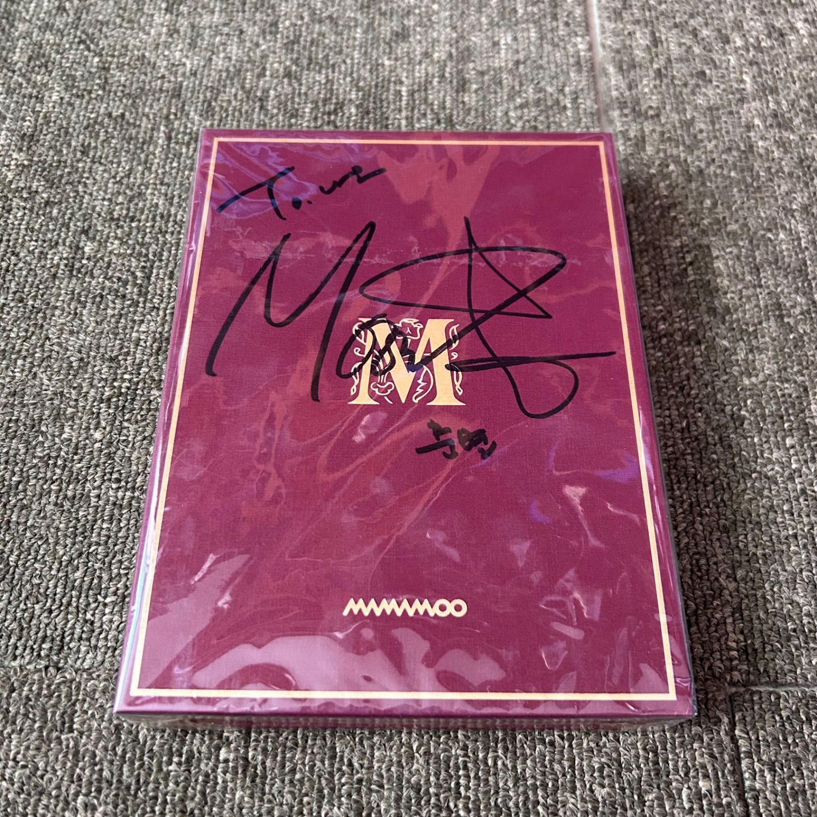 메모리: 미니 4집 마맘 싸인 CD 미니 앨범 코리아
