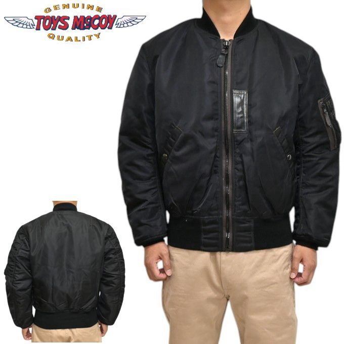 MA-1フライトジャケット　トイズマッコイ トイズマッコイ TOYS McCOY TMJ2621 MA-1 TEST SAMPLE BLACK VER