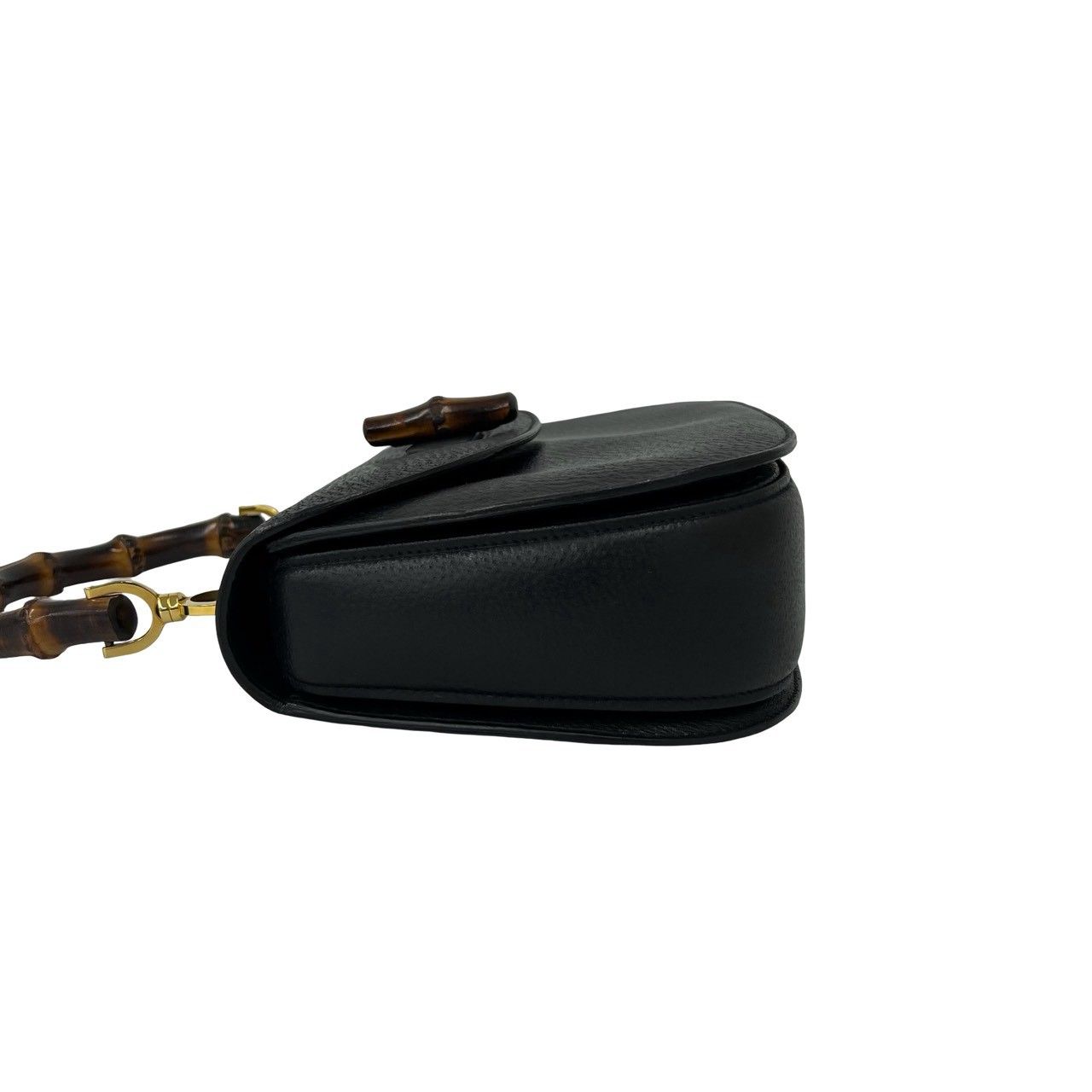 極 美品 GUCCI グッチ オールドグッチ ヴィンテージ バンブー レザー