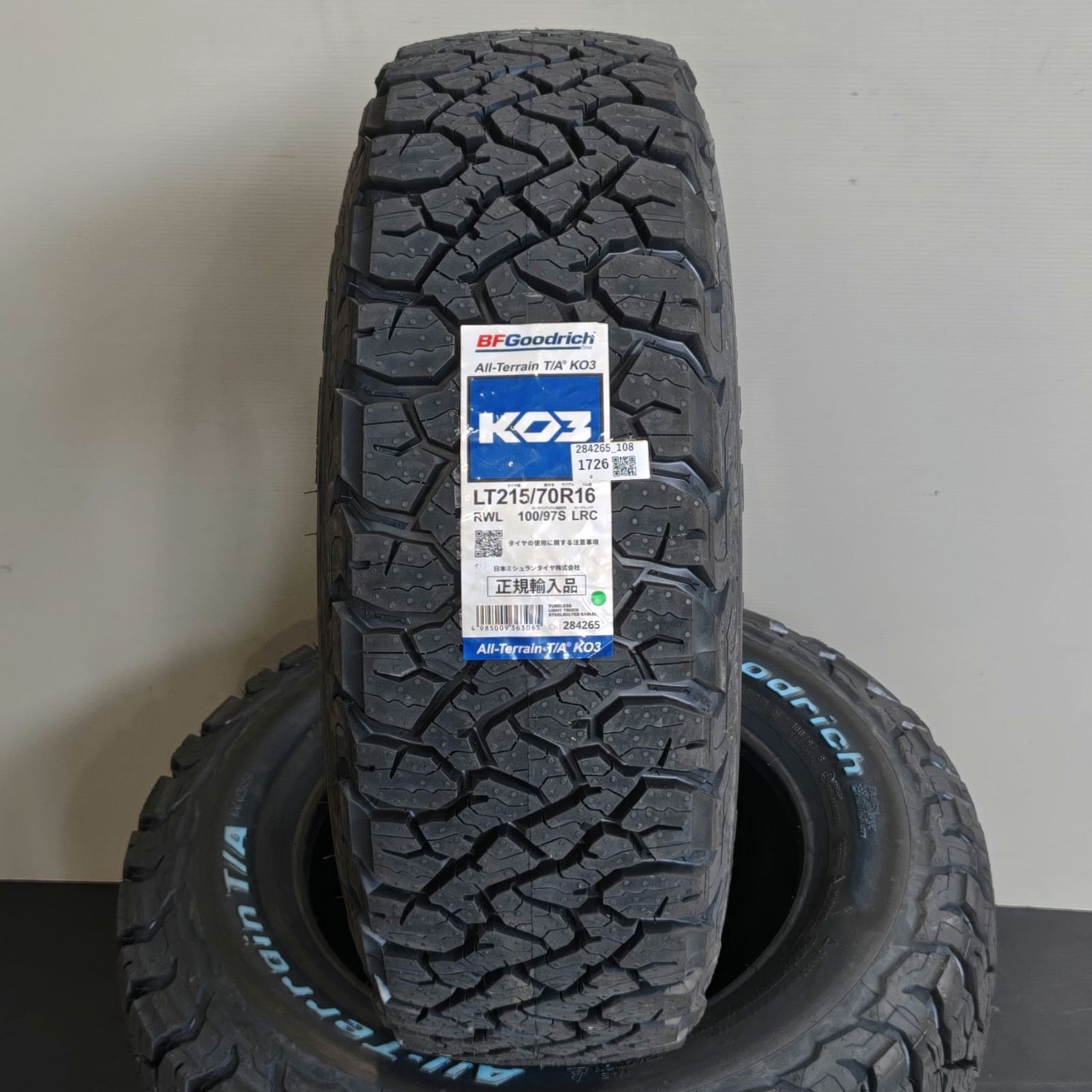 ジムニーノマド / ワイド / シエラ 16インチ タイヤセット BFGoodrich
