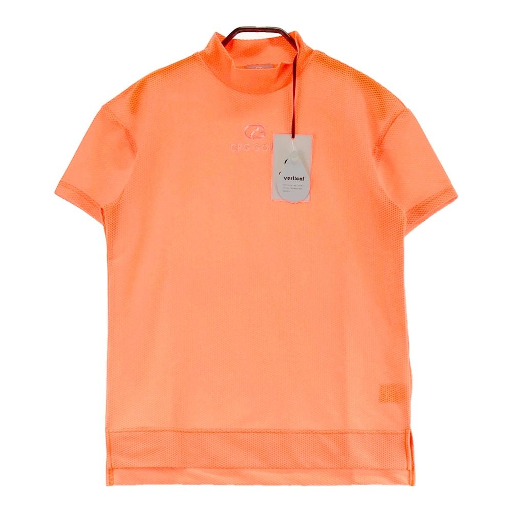 サイズ：3 CPG GOLF シーピージーゴルフ 1109-25122 半袖モックネックTシャツ メッシュ オレンジ系 [240101675843] ゴルフウェア レディース ストスト 10,309円