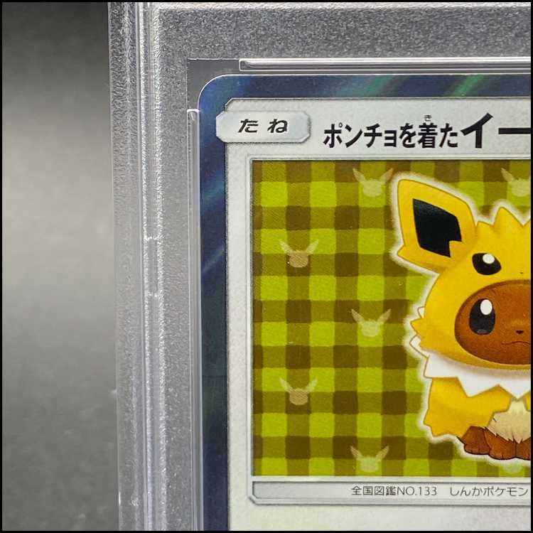 ポンチョを着たイーブイ　サンダース 138/SM-P PSA10】 ポンチョを着たイーブイ 《サンダース》 (プロモ) {138/SM-P