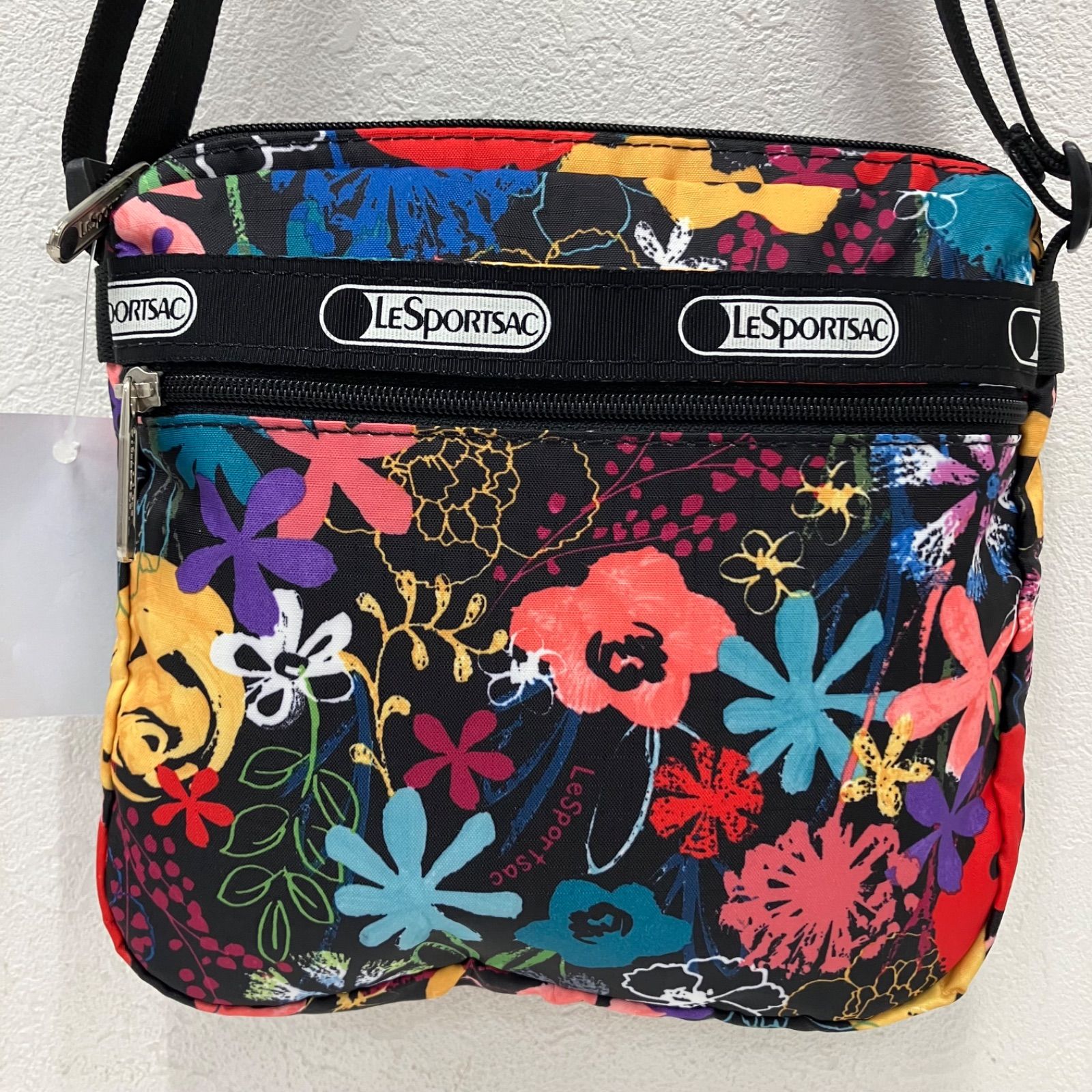 8163 【美品】 LeSportsac レスポートサック ショルダーバッグ 小さめ 