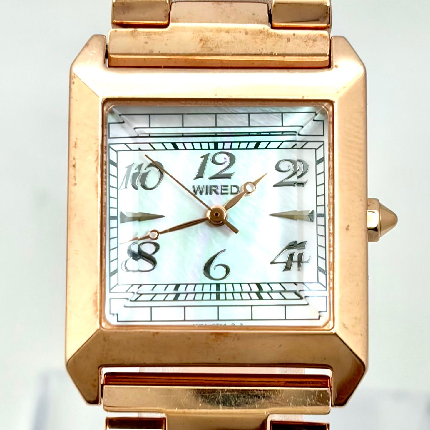 新品電池】SEIKO セイコー WIRED ワイアード レディース 腕時計 シェル