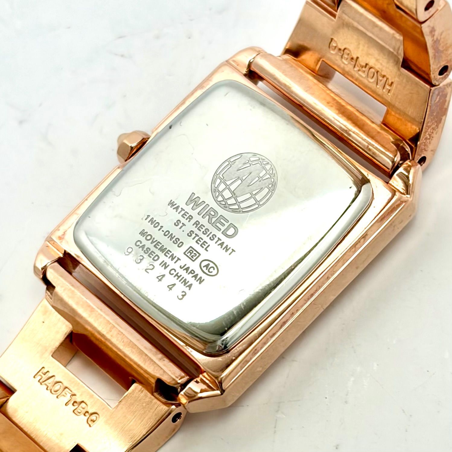新品電池】SEIKO セイコー WIRED ワイアード レディース 腕時計 シェル
