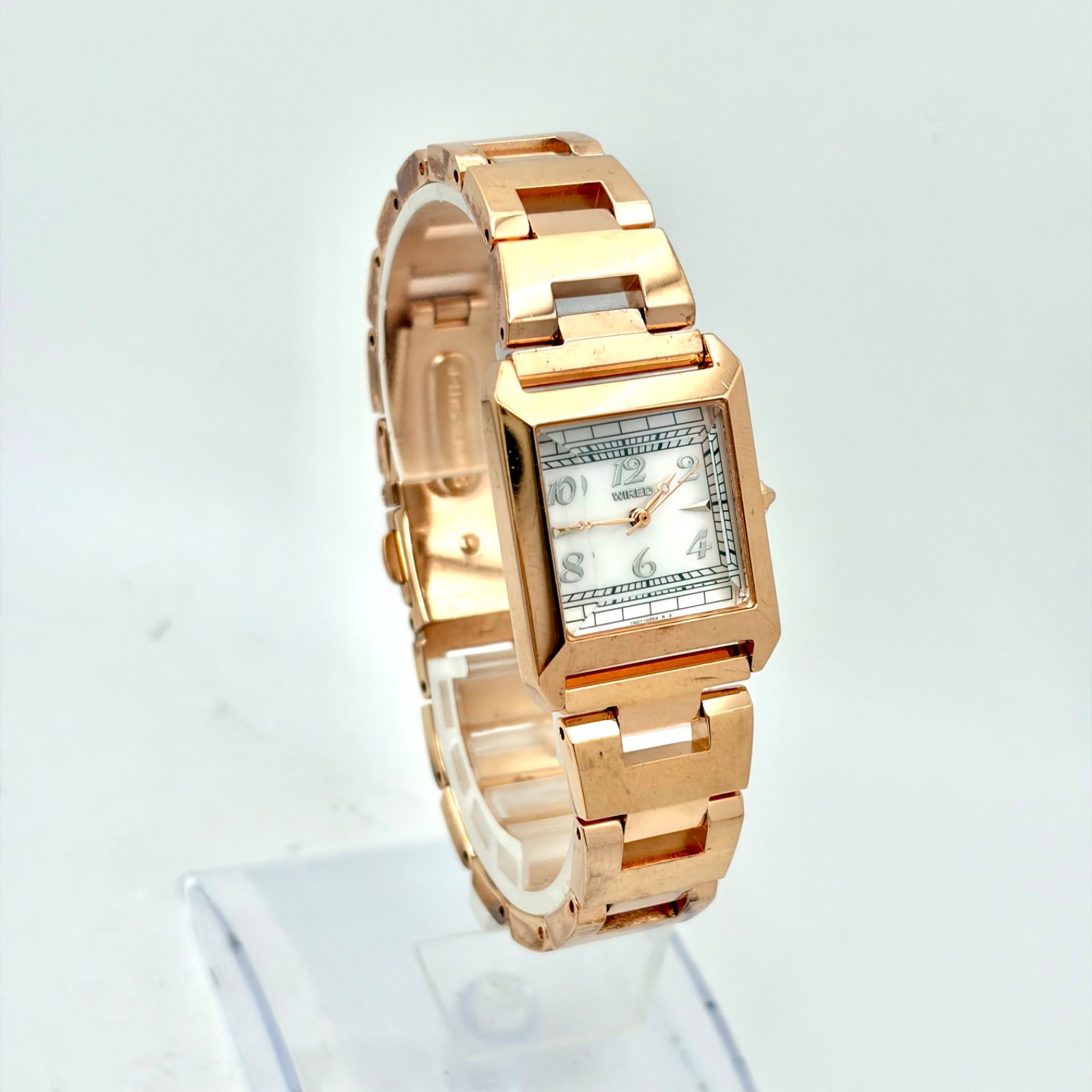 新品電池】SEIKO セイコー WIRED ワイアード レディース 腕時計 シェル