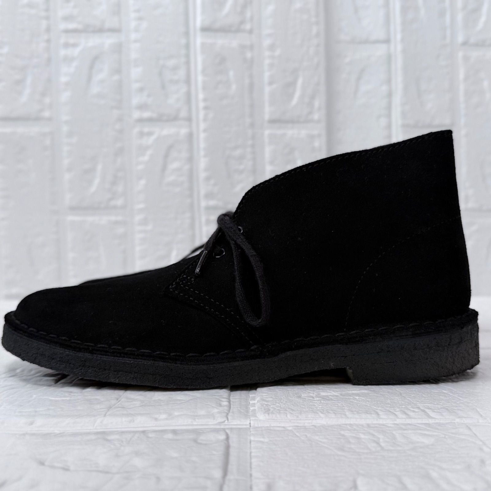 Clarks スエード デザートブーツ ブラック UK6 (実寸24.5cm相当 