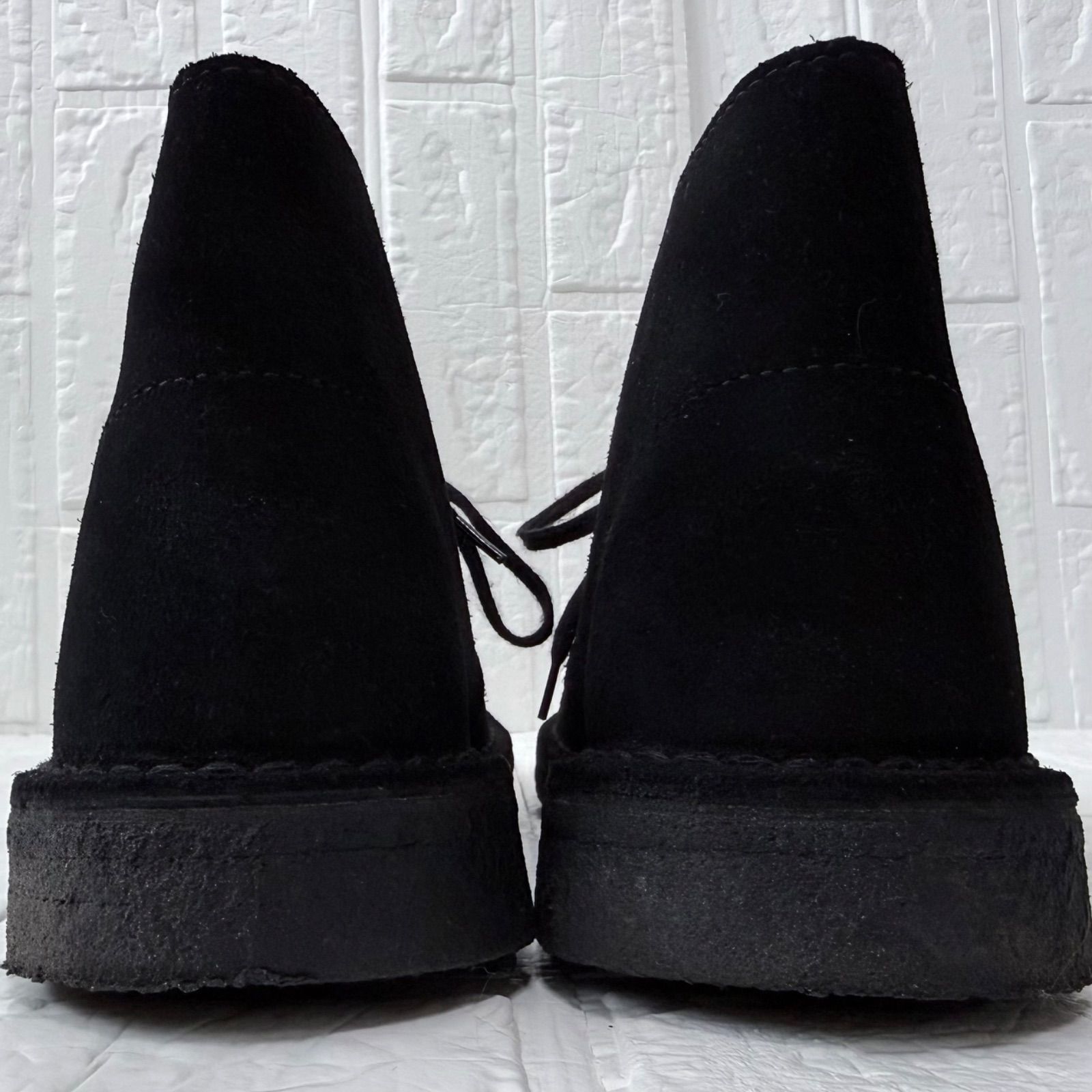 Clarks スエード デザートブーツ ブラック UK6 (実寸24.5cm相当 