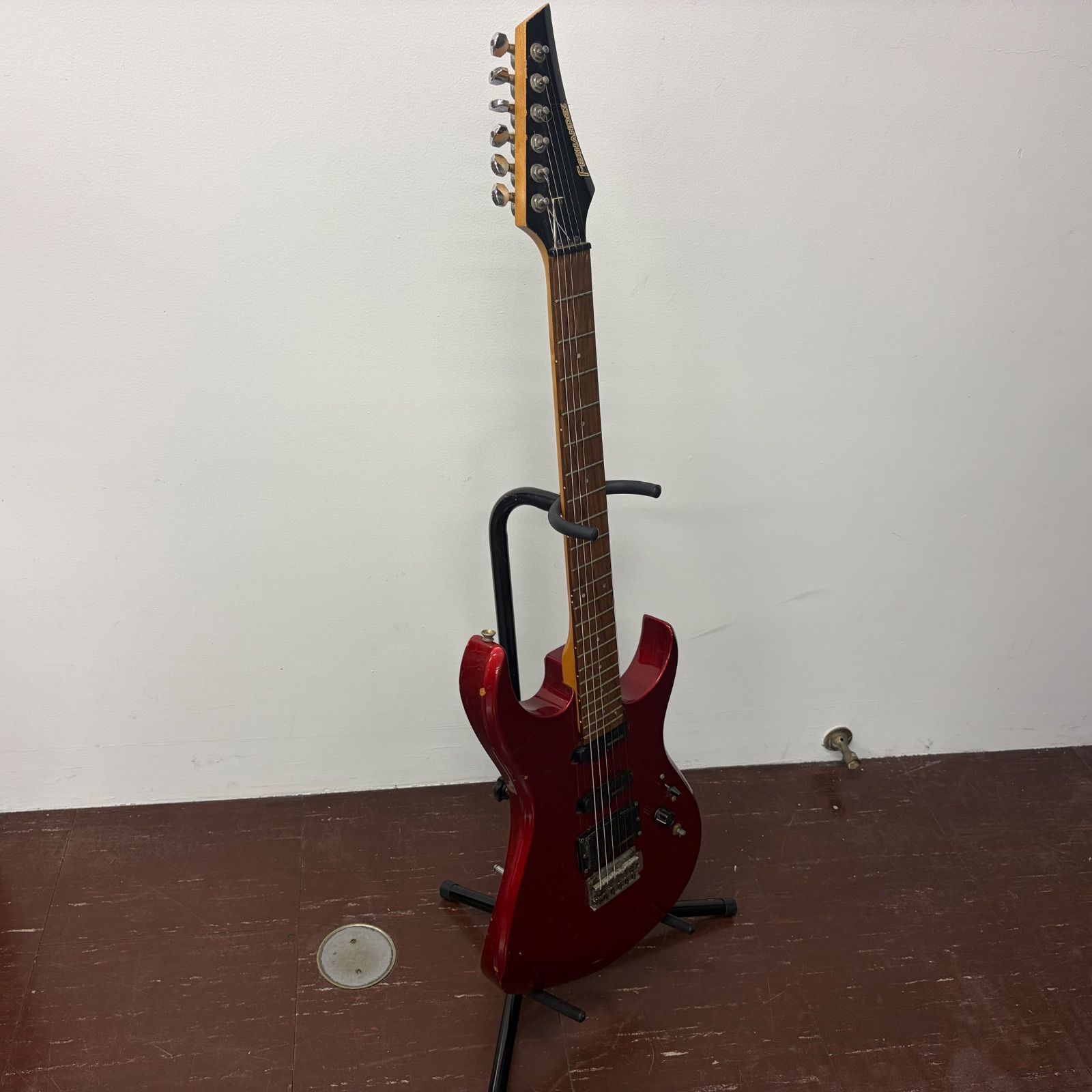 FERNANDES フェルナンデス エレキギター レッド SSH 台湾製