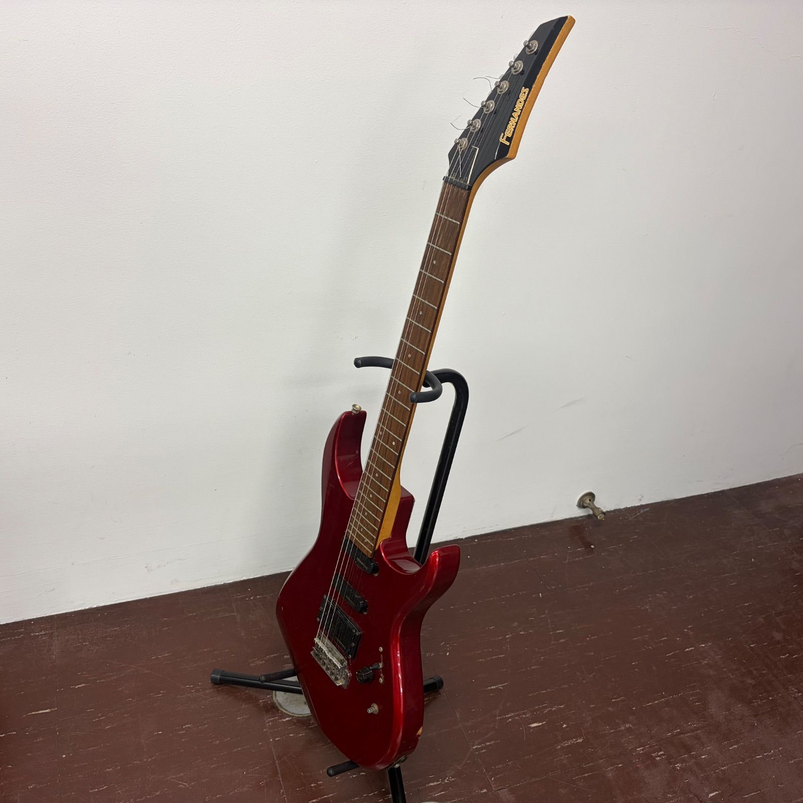 FERNANDES エレキギター 台湾製 FERNANDES フェルナンデス エレキギター レッド SSH 台湾製