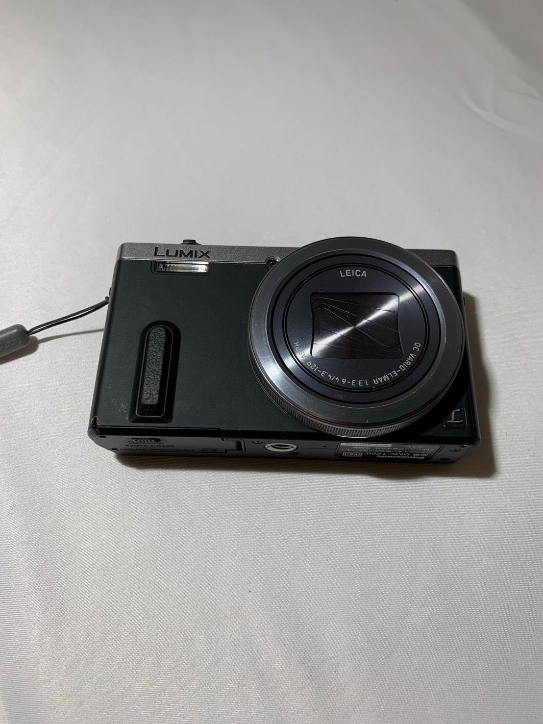 3815 Panasonic LUMIX DMC-TZ60 ブラック ジャンク品 デジカメ【コ】