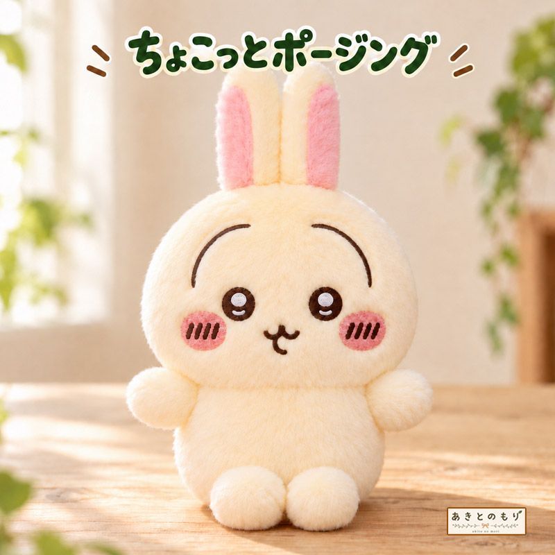ちいかわ ちょこっとポージングぬいぐるみ うさぎ 単品 【新品・正規品