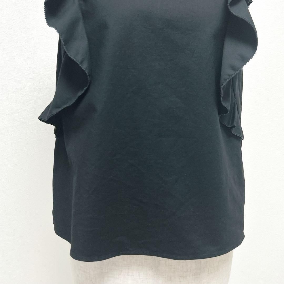 M-PREMIER couture 定価2万 ノースリーブフリルブラウス 38 - メルカリ