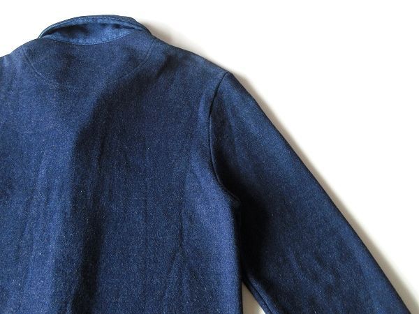 MOMOTARO JEANS 桃太郎ジーンズ 先染め インディゴスウェット コットン