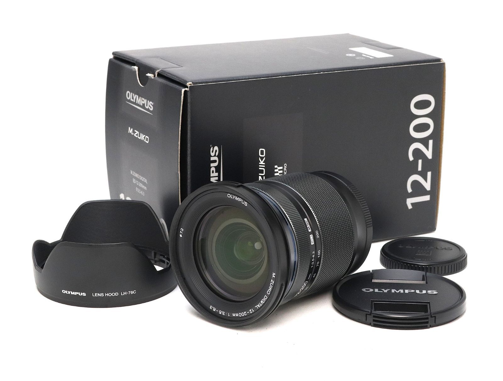 AA- (최고 품질) 올림푸스 올림푸스 M.ZUIKO 디지털 ED 12-200mm F3.5-6.3 초기 결함 반품 처리 99-71