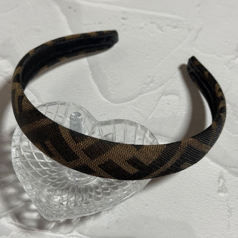 ヘアアクセサリー 【新品】FENDI ズッカ柄 FF ヘアバンド