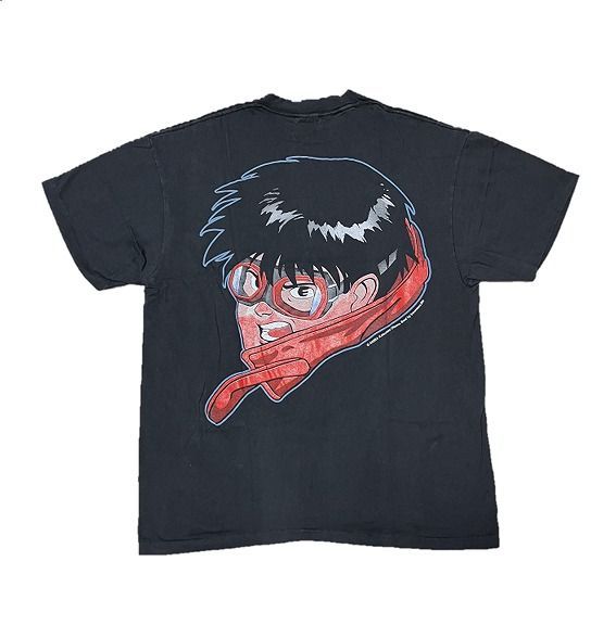 AKIRA アキラ Tシャツ 金田 USA版 大友克洋 アニメT 映画T 半袖 XL 黒