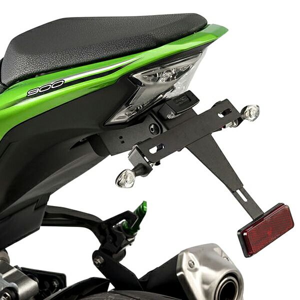 Puig 9388N LICENSE SUPPORTS Kawasaki Z900 (17-24) Z900SE (22-24) プーチ フェンダーレス