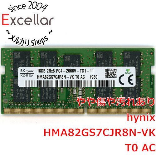 [bn:16] SK 하이닉스 서버용 HMA82GS7CJR8N-VK T0 AC SODIMM DDR4 PC4-2666 PC4-21300 16GB ECC