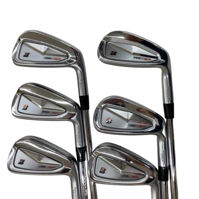 【中古】 ブリヂストン BRIDGESTONE 258CBP 6S アイアンセット IR 純正特注シャフト (フレックスR) メンズ 男性用 右利き 右用 Cランク ゴルフクラブ 56,207円