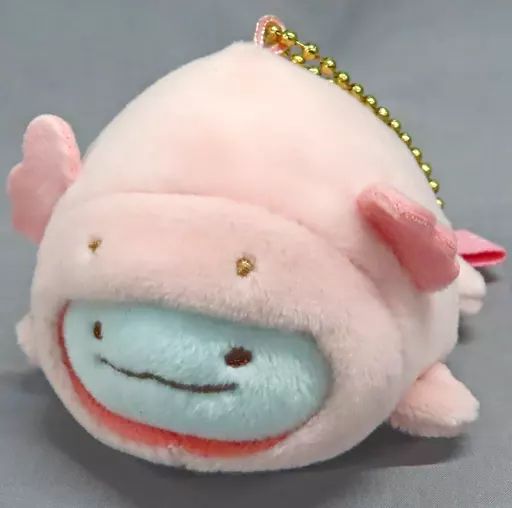 とかげ ウーパールーパー ぶらさげぬいぐるみ　水族館限定 中古】雑貨 とかげ(ウーパールーパー) ぶらさげぬいぐるみ 「すみっコ