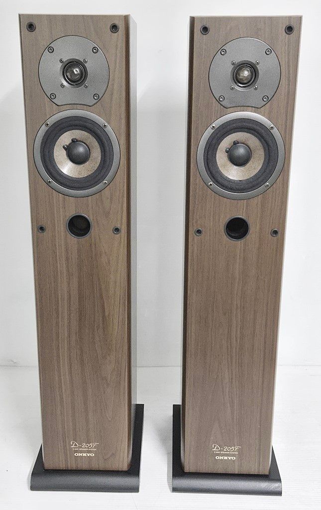 ONKYO オンキョー　トールボーイスピーカー D-205F ONKYO オンキヨー オンキョー トールボーイスピーカー ペア D-205F