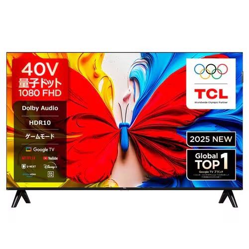 Y 【新品未開封品】TCL テレビ　40S5K 40型　40インチ　液晶テレビ　Google TV