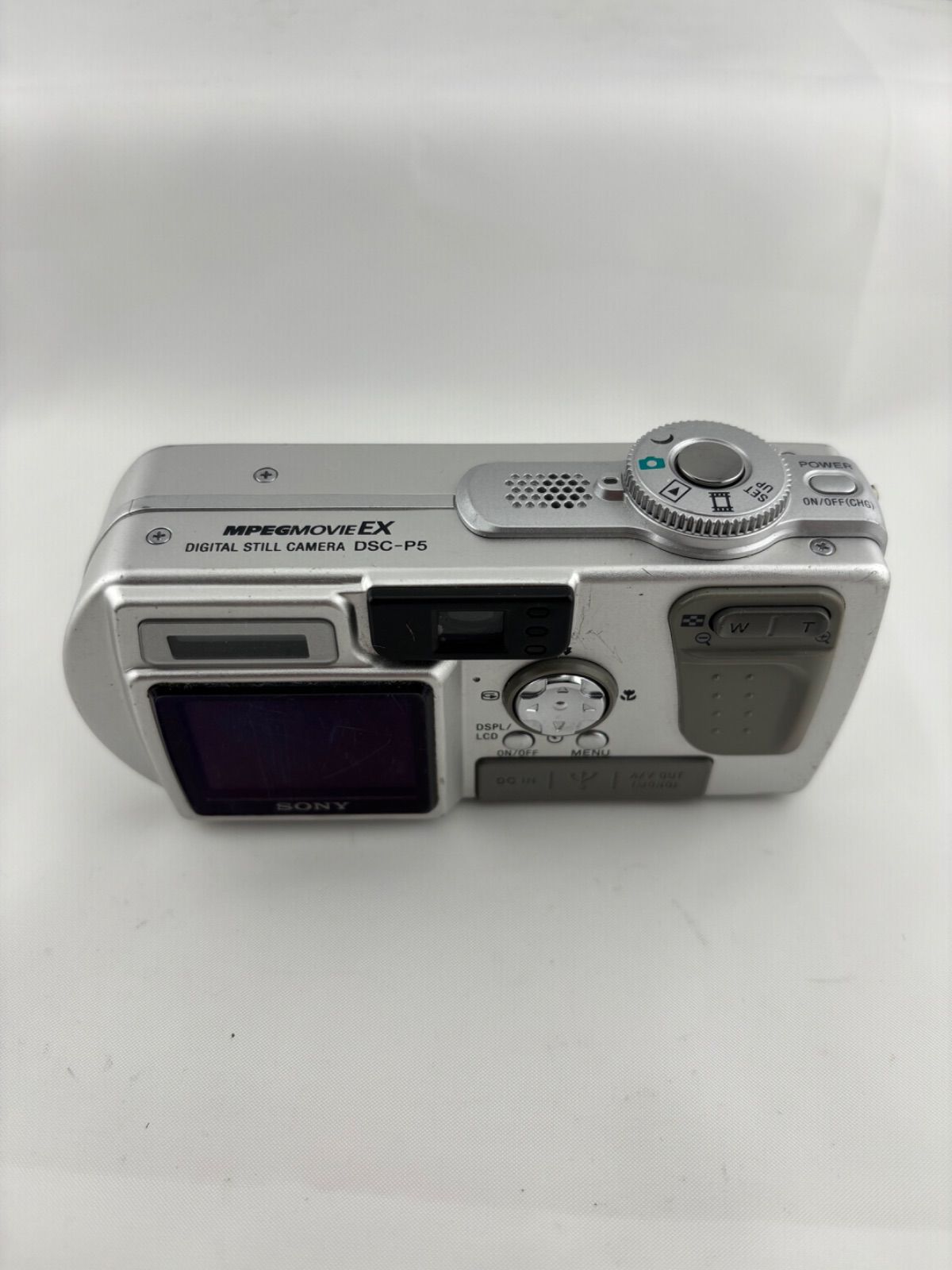 579【動作確認済み】 SONY Cyber-shot DSC-P5 シルバー ソニー