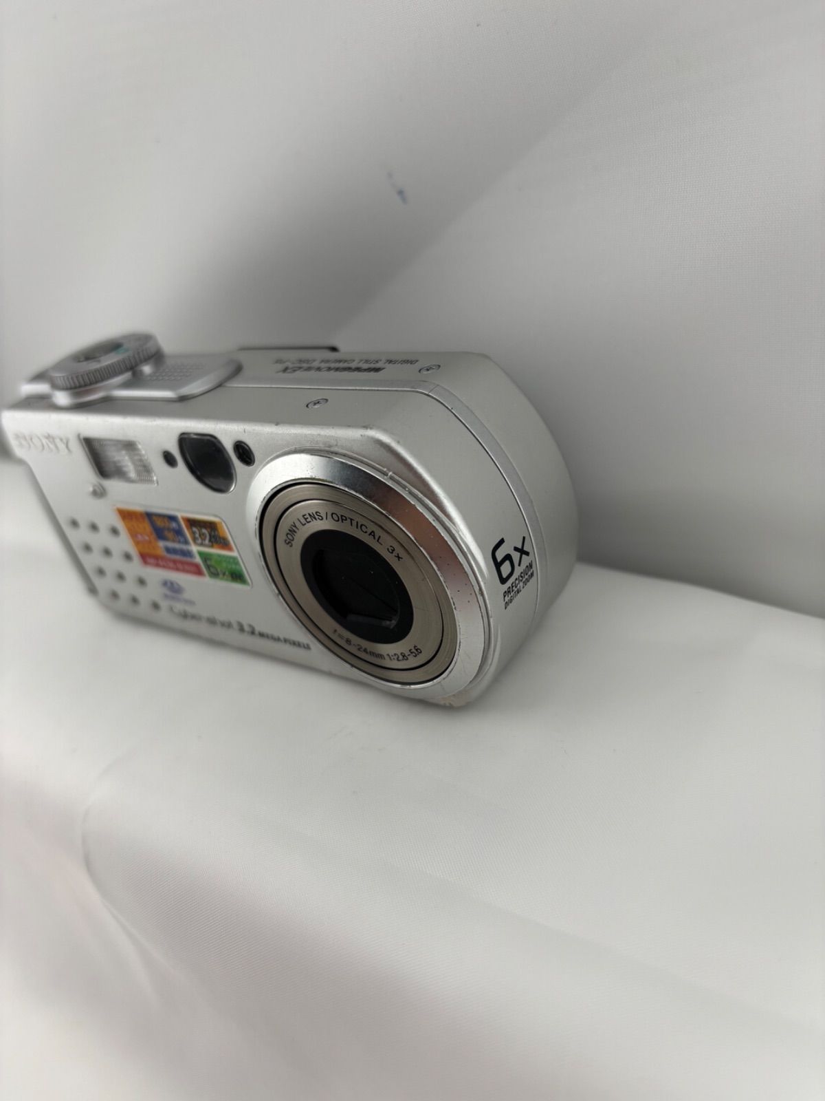 SONY Cyber-shot DSC-P5 動作確認済み コンデジ 579【動作確認済み】 SONY Cyber-shot DSC-P5 シルバー ソニー