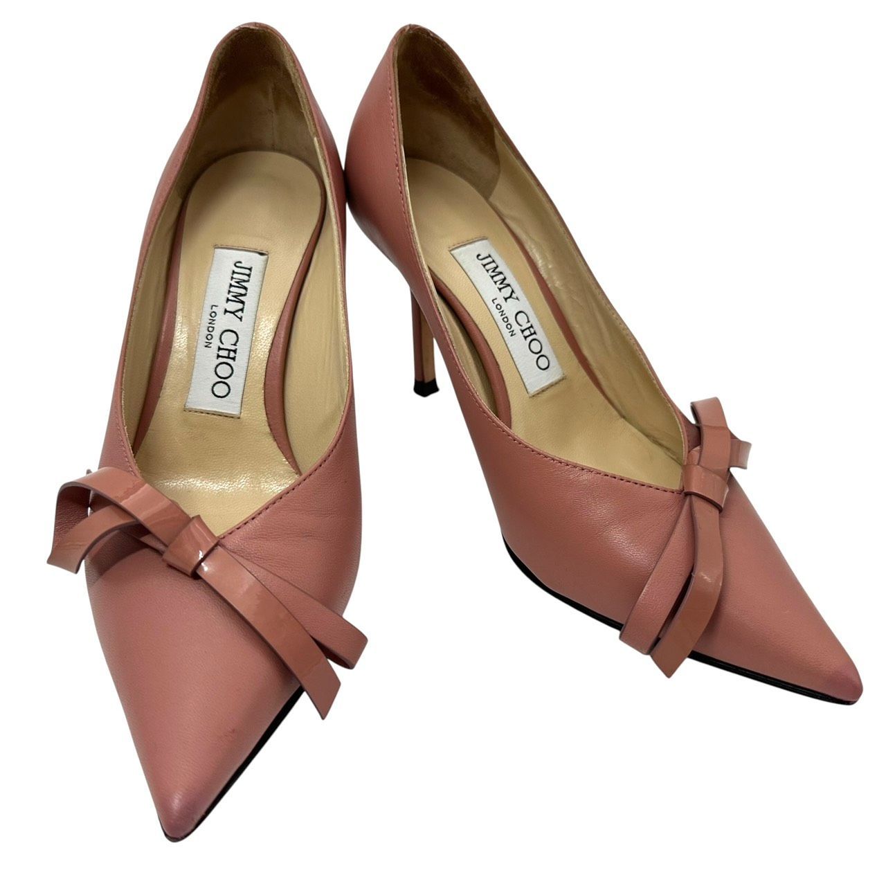 B6176】 Jimmy Choo ジミーチュウ パンプス ハイヒール ポインテッド
