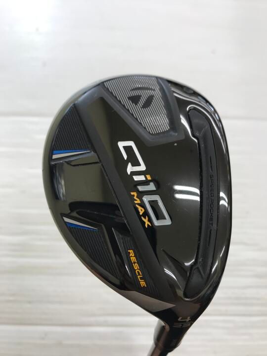 テーラーメイド　Qi10 MAX　23度　Diamana BLUE TM60　Rフレックス　ユーティリティ　中古【最短即日発送】