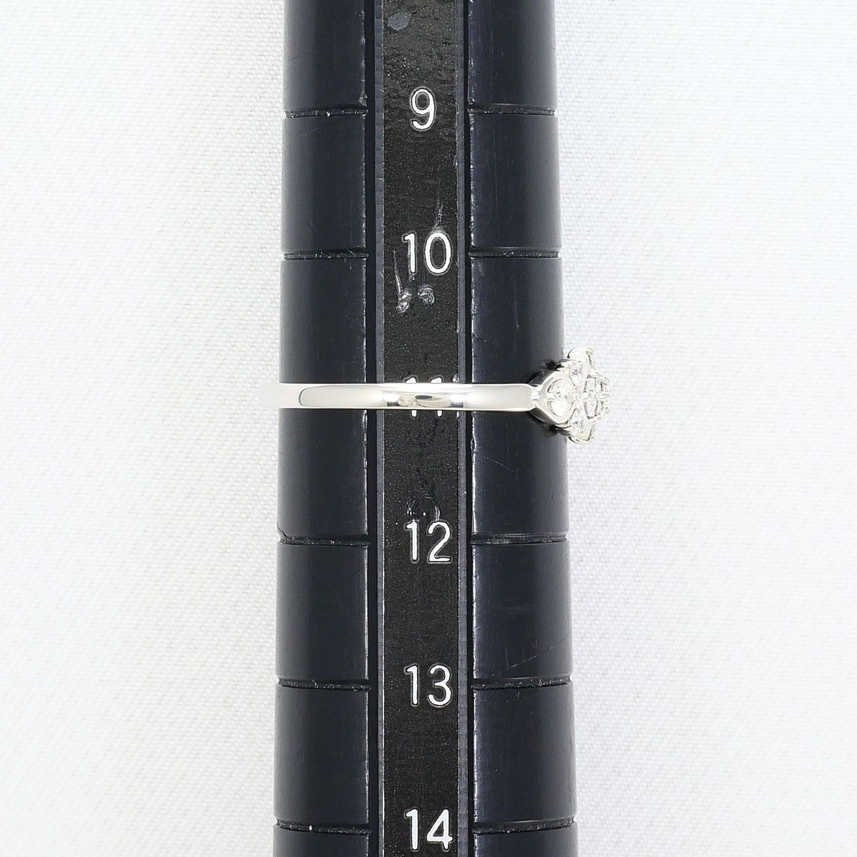 PT950/プラチナ リング・指輪 11号 ダイヤモンド 0.30ct 総重量約2.3g