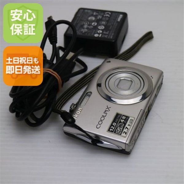 상태 좋음 COOLPIX S3000 퓨어 실버 당일발송 니콘 디지털 카메라 디지털 카메라 본체 토요일, 일요일, 공휴일 배송 가능