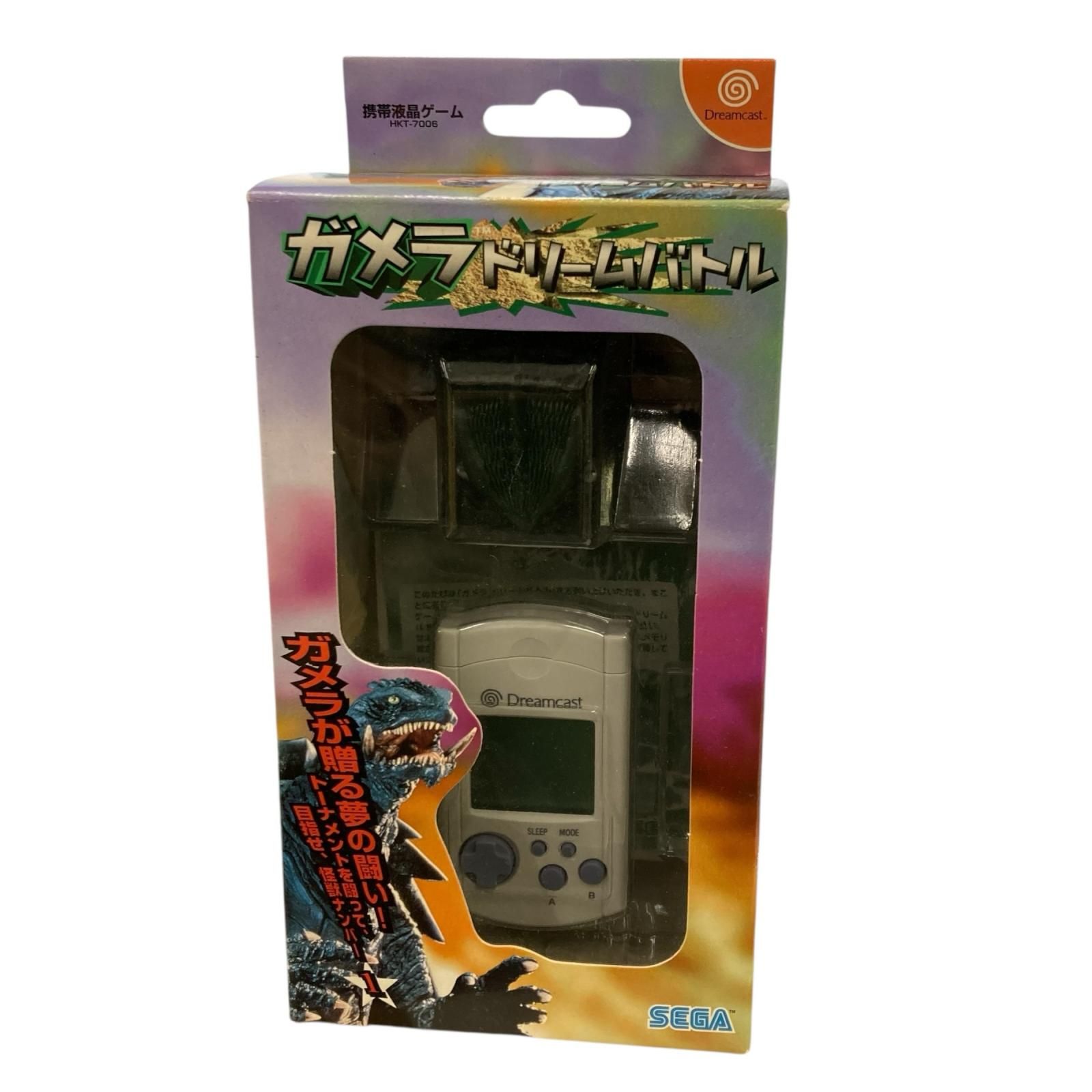 199990 動作未確認 SEGA セガ ビジュアルメモリ ガメラドリームバトル Dreamcast ドリームキャスト HKT-7000