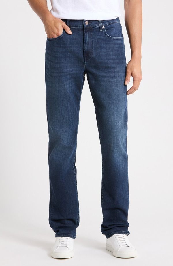 セブンフォーオールマンカインド メンズ ボトムス デニムパンツ ストレート ジーンズ 7 For All Mankind The Straight Leg Jeans PALMER