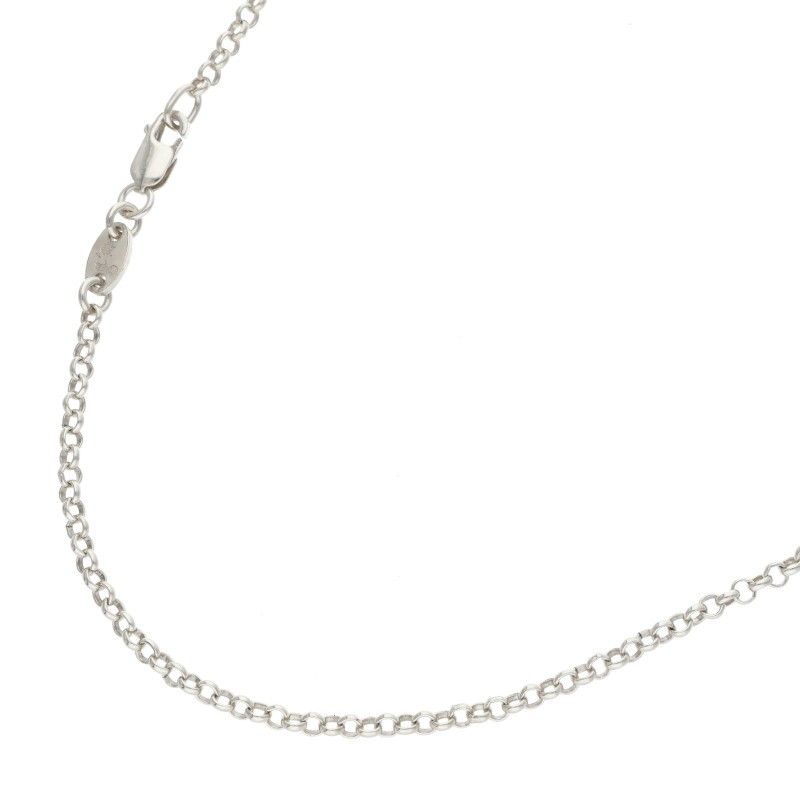 クロムハーツ NECKCHAIN R18/ロールチェーン18inch シルバーネックレス メンズ 18inch