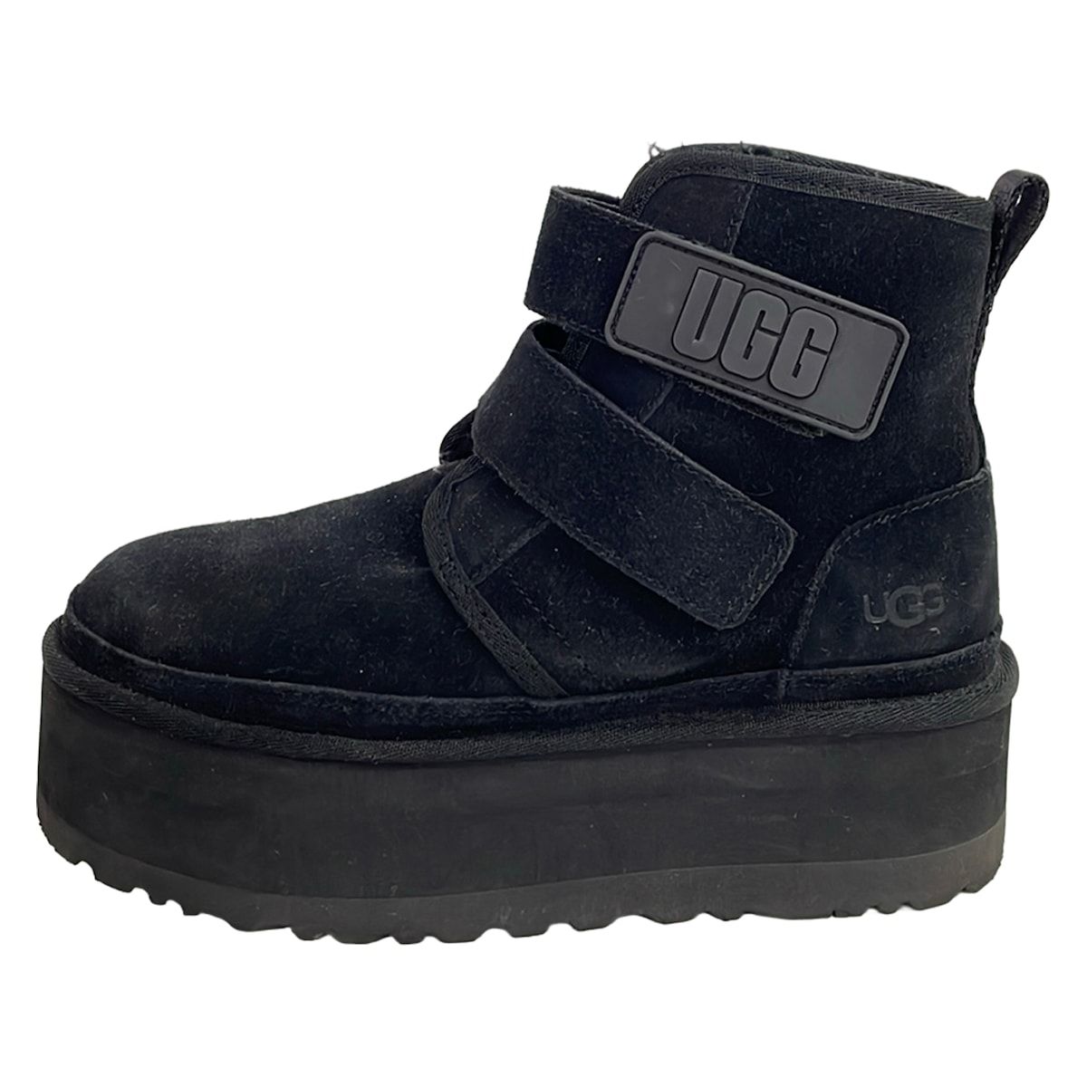 UGG(アグ) ショートブーツ 23 レディース 1130554 黒 ムートン