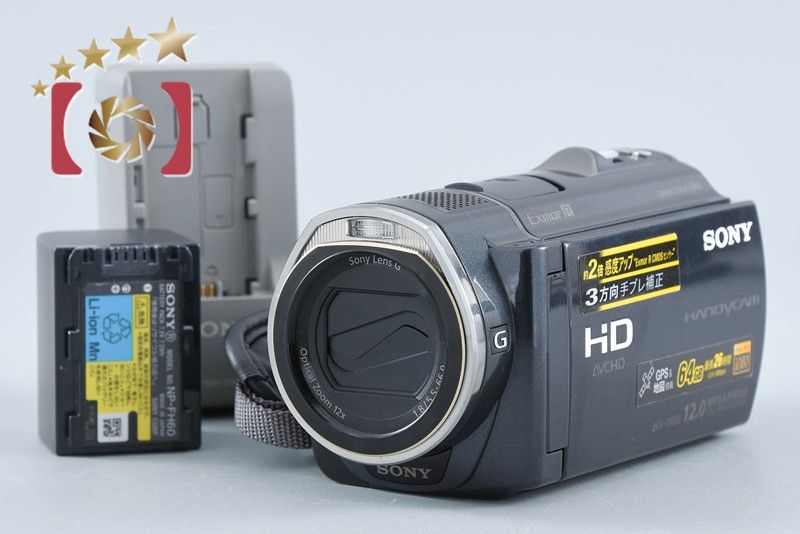 [중고] 소니 소니 핸디캠 HDR-CX520V 블랙 디지털 비디오 카메라