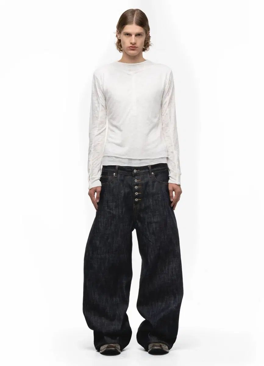 NO FAITH stu's JAPANESE LOOSE FIT DENIM BLUE