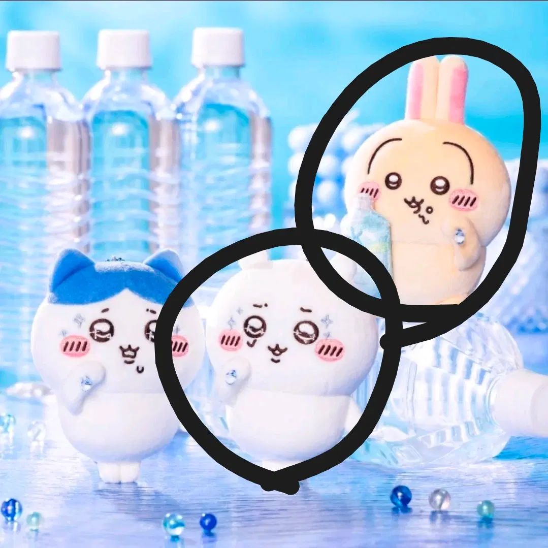 ちいかわ 水マスコット うさぎ ちい 2種 8,079円