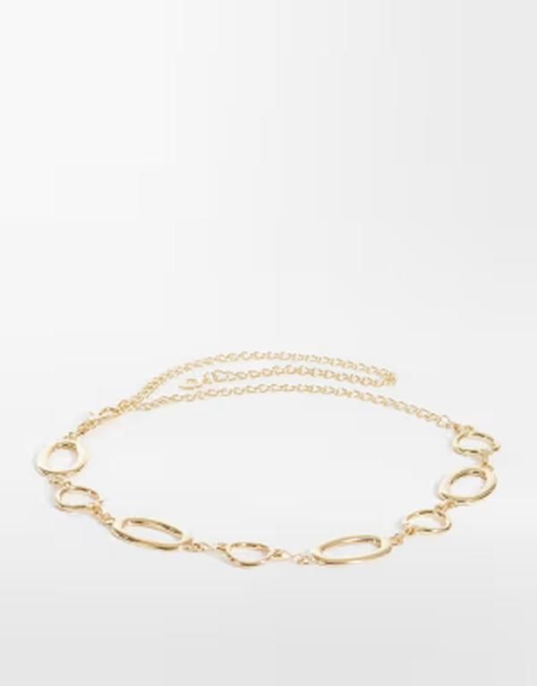 デザインビーロンドン レディース アクセサリー ベルト DesignB London disc beltone GOLD ゴールド