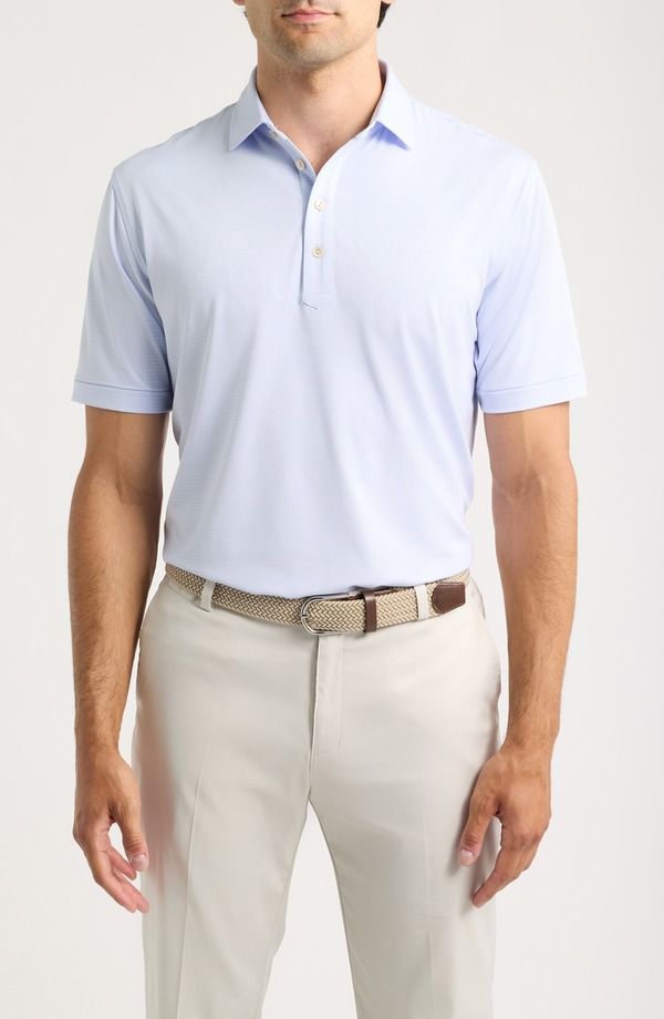 ピーター・ミラー メンズ トップス ポロシャツ ジャージー Peter Millar Wynn Stripe Summer Comfort Performance Jersey Polo PALE B 25,760円