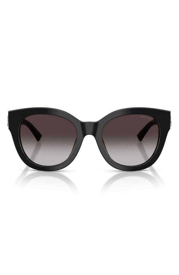 ジミーチュー レディース アクセサリー サングラス・アイウェア Jimmy Choo 51mm Gradient Round Sunglasses BLACK GRADIENT GRAY ブラック