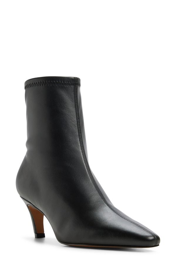 アルド レディース シューズ ブーツ・レインブーツ レザー フェイクレザー ALDO Alyonna Faux Leather Bootie Women BLACK ブラック