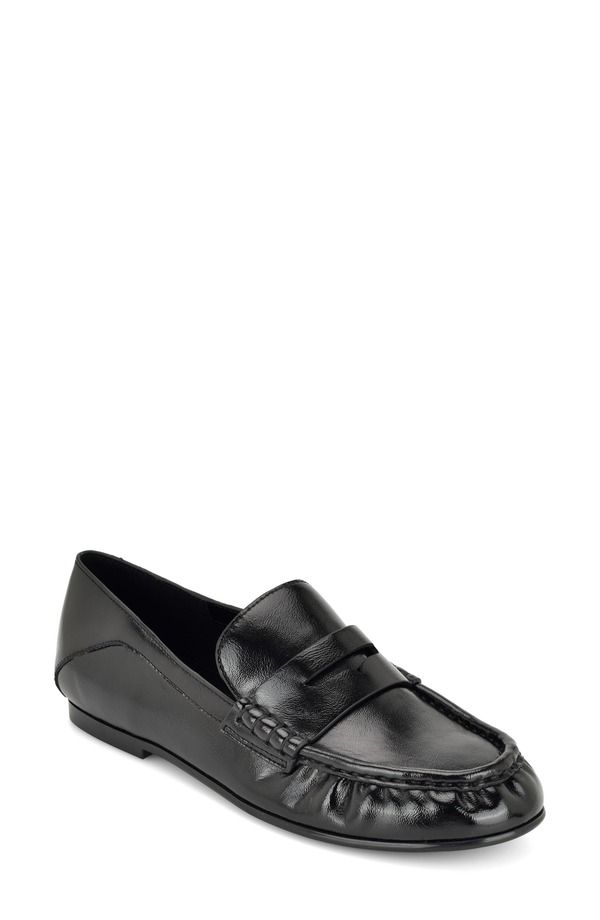 ナインウェスト レディース シューズ スリッポン・ローファー Nine West Rasco Penny Loafer Women BLACK ブラック